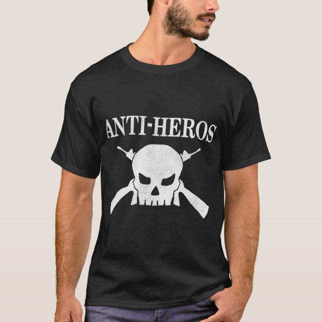 Camiseta Anti-Heróis (Frente)