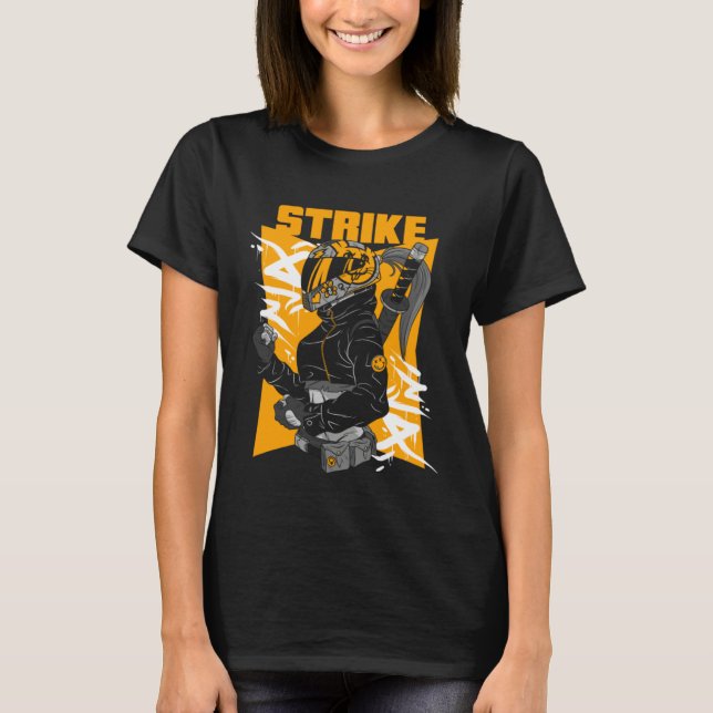 Camiseta Anti Hierarchy a Society without a hierarchy warri (Frente)