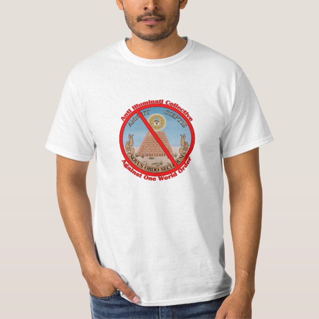 Camiseta anti illuminati (Frente)