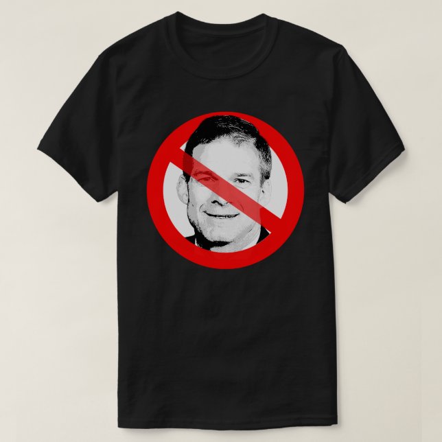 Camiseta Anti Jim Jordan Cruzou A Cara (Frente do Design)