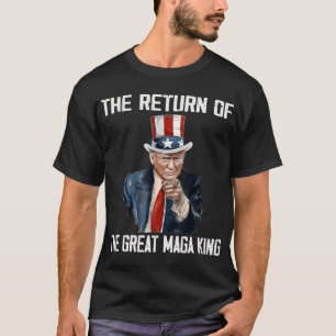 Camiseta Anti Joe Biden Ultra Maga O Retorno Do Excelente
