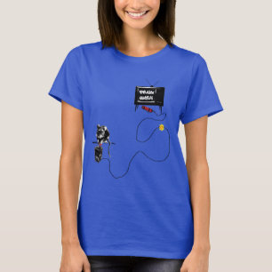 Camiseta Anti lavagem do cérebro da tevê!