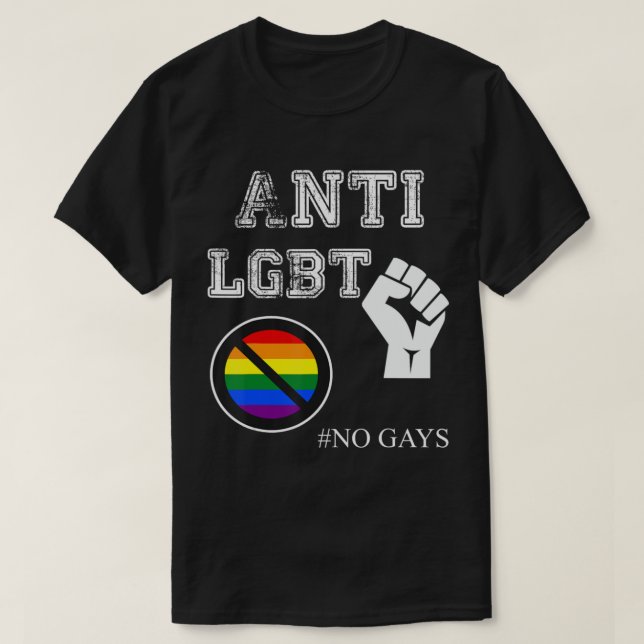 Camiseta Anti-Lgbt E Mulheres Sem Gay.png (Frente do Design)
