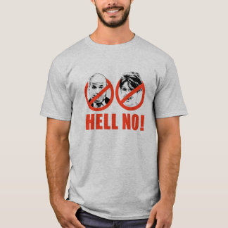 CAMISETA ANTI MCCAIN PALIN NÃO