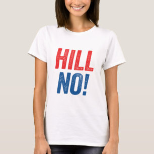 Camiseta Anti monte de Hillary não!