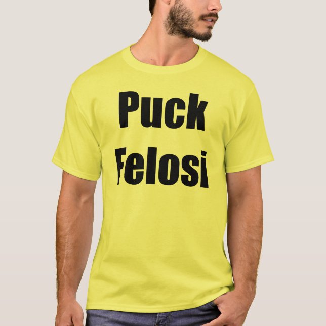 Camiseta Anti Nancy Pelosi - disco Felosi (Frente)