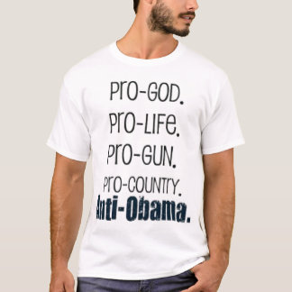 Camiseta anti-obama