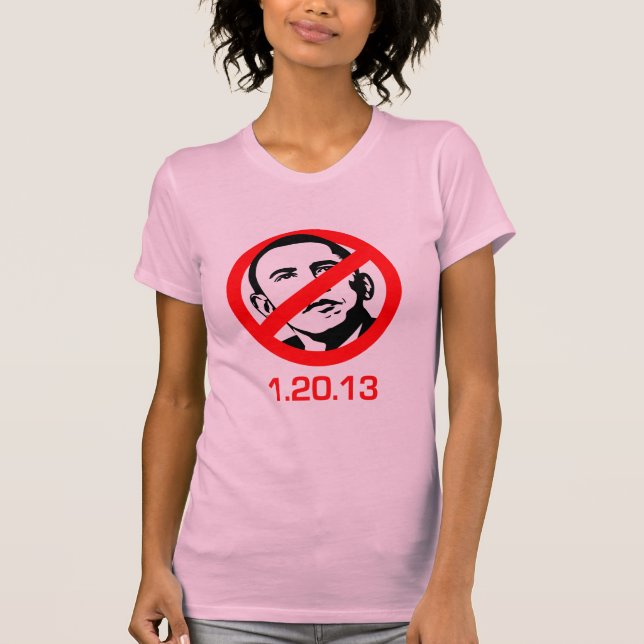 Camiseta Anti-Obama - 1.20.13 (Frente)