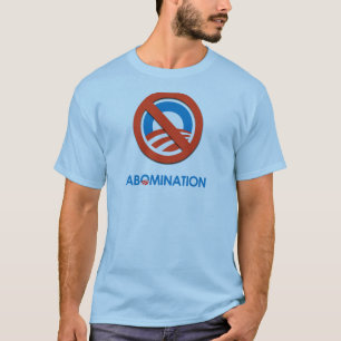Camiseta Anti-Obama - abominação