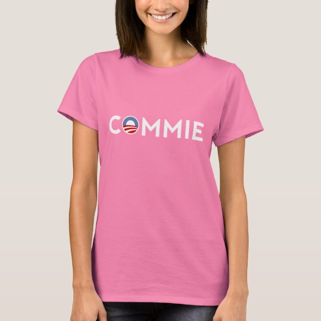 Camiseta Anti-Obama COMMIE T-Shirt (Frente)