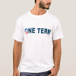 Camiseta anti Obama de "t-shirt um termo"