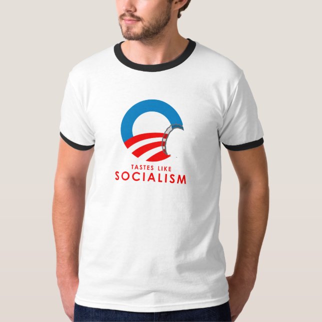 Camiseta Anti-Obama - os gostos gostam do T-SHIRT do (Frente)