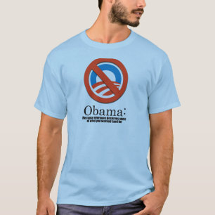 Camiseta Anti-Obama - porque todos merece seu dinheiro