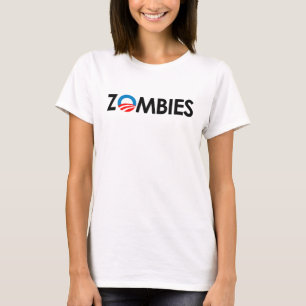 Camiseta Anti-Obama - preto dos zombis