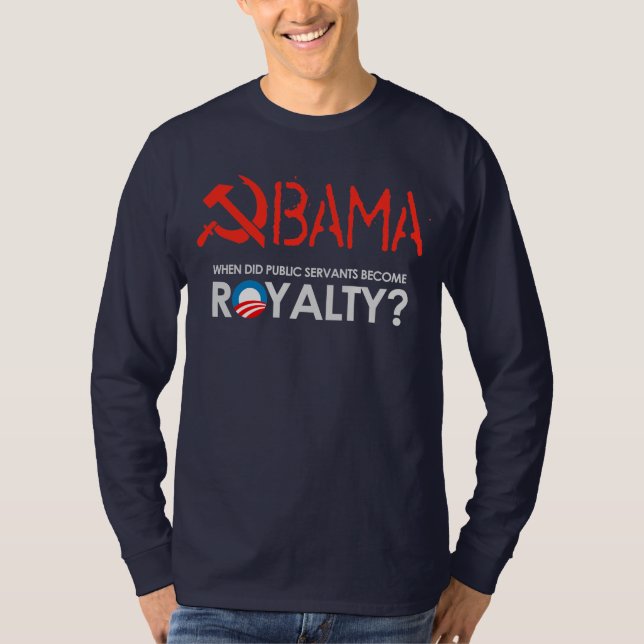 Camiseta Anti-Obama - QUANDO FEZ EMPREGADOS SE TRANSFORMAM (Frente)
