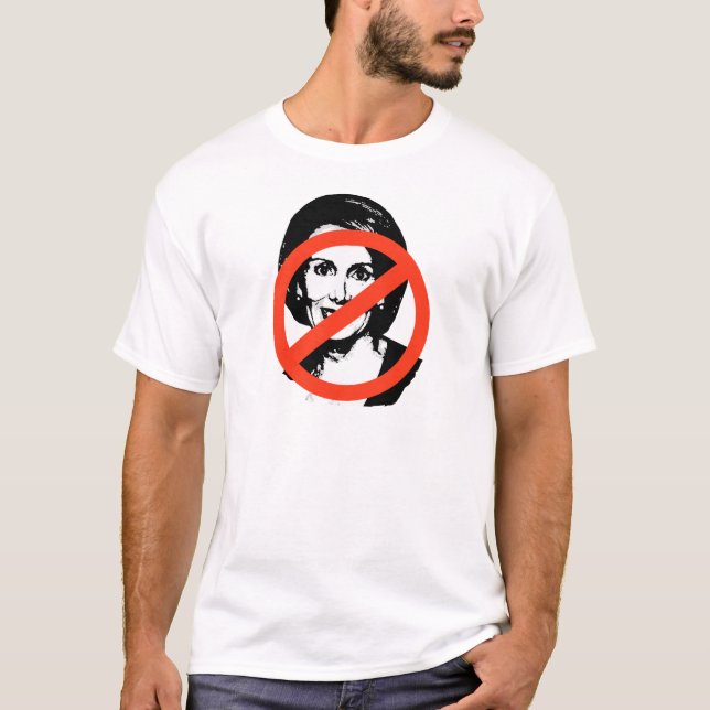 Camiseta ANTI-PELOSI: Anti-Nancy Pelosi (Frente)