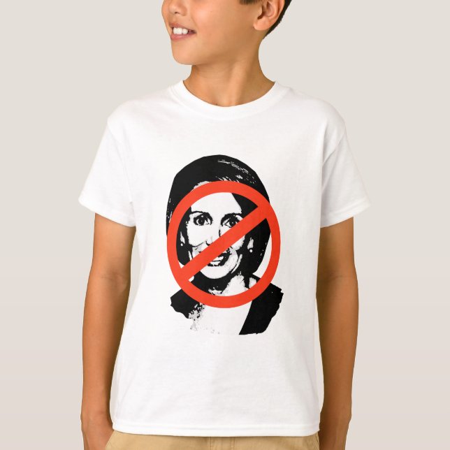 Camiseta ANTI-PELOSI: ANTI-Nancy Pelosi (Frente)