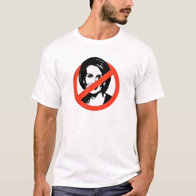 Camiseta Anti-Pelosi/Nancy Pelosi (Frente)
