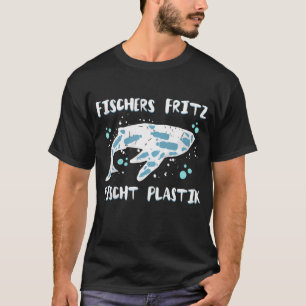 Camiseta Anti Plástico Fischers Fritz Peixes Baleia