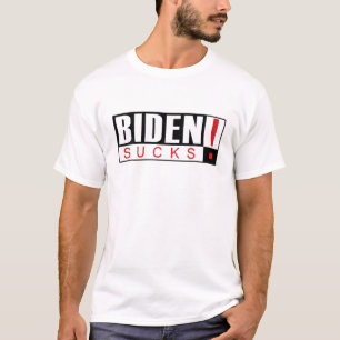 Camiseta Anti-Presidente Joe Biden Idiot Engraçado Político
