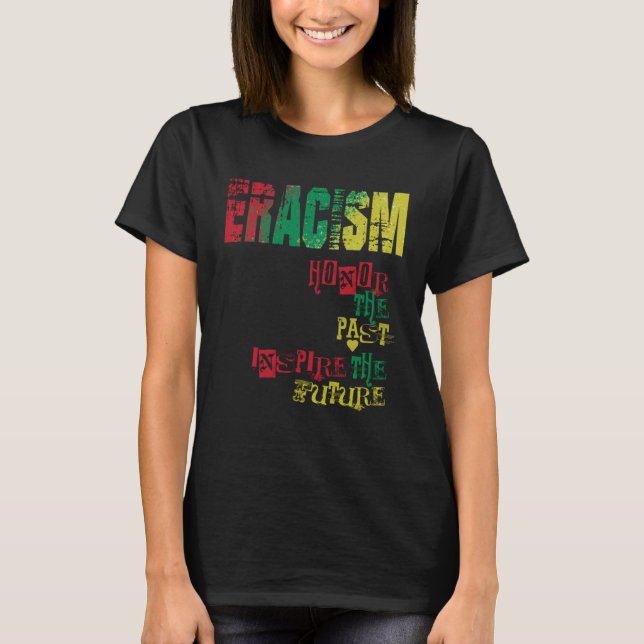 Camiseta anti racism uprising Human Rights ERACISM  1 (Frente)