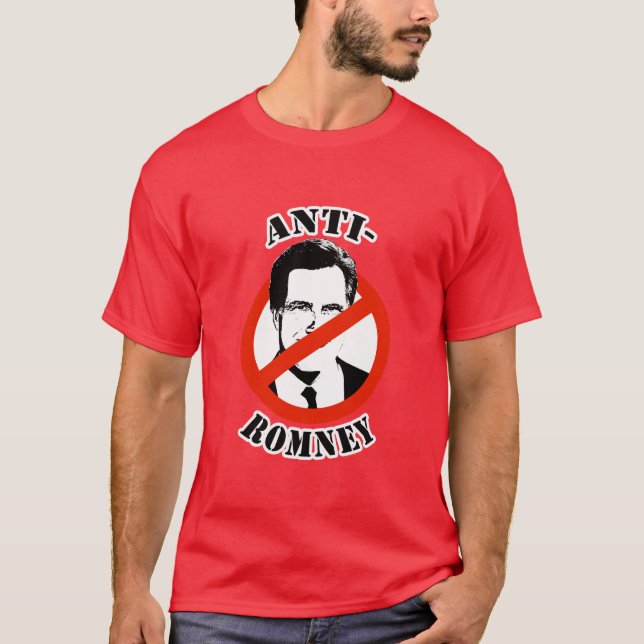 CAMISETA ANTI-ROMNEY - (Frente)