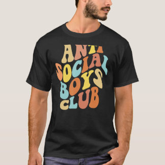 Camiseta Anti Social Boys Club Funny apresenta Anti-Social