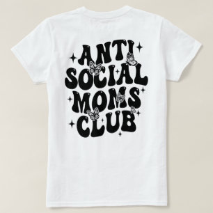Camiseta Anti Social Mães Club