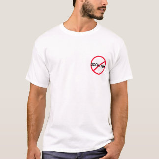 Camiseta Anti-Socialismo com das citações parte traseira