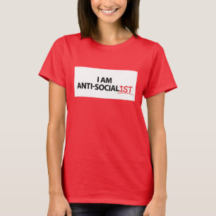 Camiseta anti-socialista