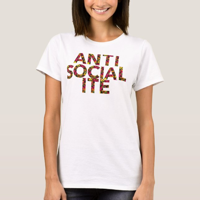 Camiseta Anti-Socialite (Frente)