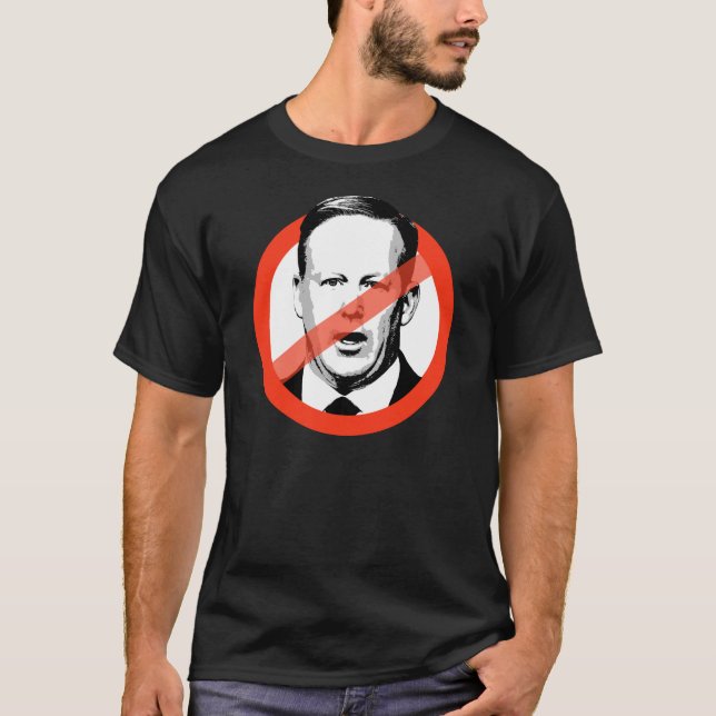 Camiseta Anti-Spicer - Anti Sean Spicer (Frente)