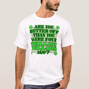 Camiseta Anti t-shirt da despesa