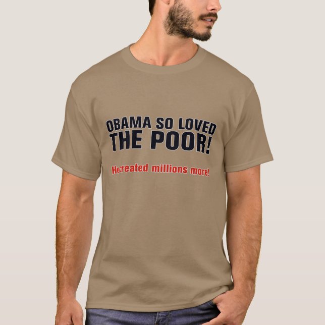 Camiseta Anti t-shirt de Obama (Frente)