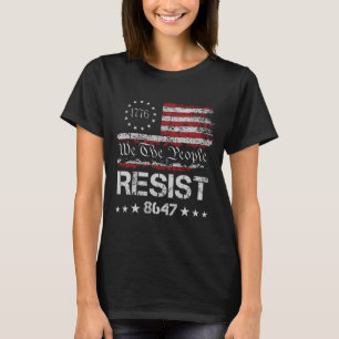 Camiseta Anti Trump 8647 Resist Impeach Trump Impeach 47 86