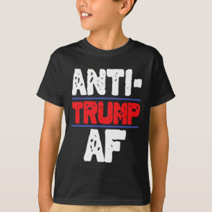 Camiseta Anti Trump Af Resiste Presidente Funny Gift