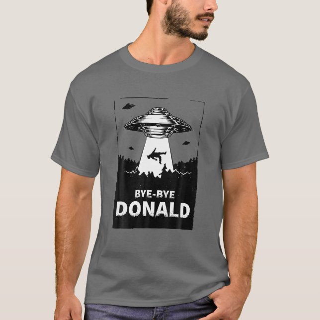 Camiseta Anti-Trump Bye-Bye Donald Shirt 2020 Humorous-Repú (Frente)