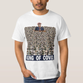 Camiseta Anti-Trump Bye Corona King Trump COVID Corona