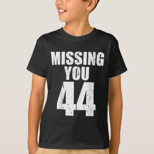 Camiseta Anti Trump Missing You 44 Pro Obama Design