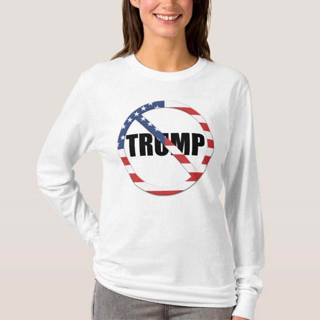 Camiseta Anti-Trump Pro-Democracia (Frente)