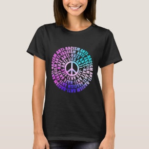 Camiseta Anti-Trump Racismo Fascismo Mentira Ódio Resiste V