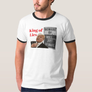 Camiseta Anti Trump Rei das Mentiras