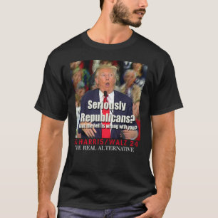 Camiseta Anti-Trump Seriamente Republicana
