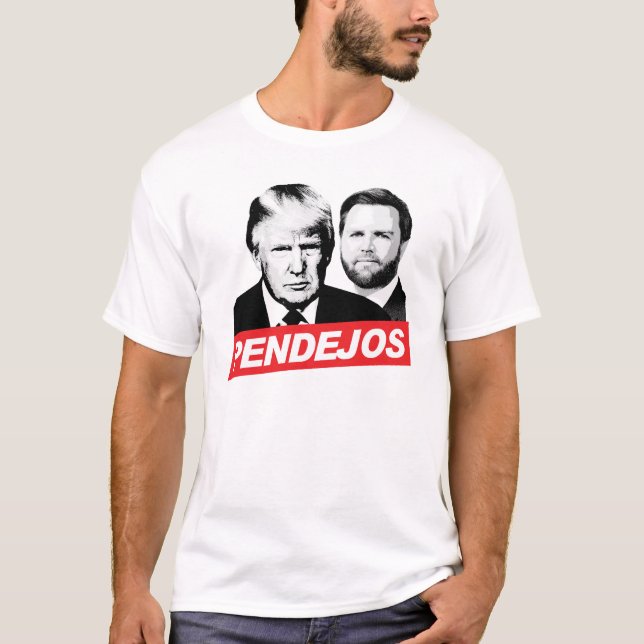 Camiseta Anti Trump Vance - Pendejos (Frente)