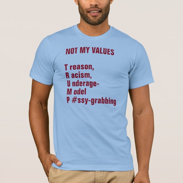 Camiseta Anti Tshirt do trunfo (Frente)