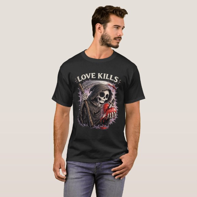 Camiseta Anti-Valentine (Frente Completa)