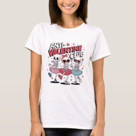 Camiseta Anti Valentine Girls Club T-Shirt | Sarcastic Febr