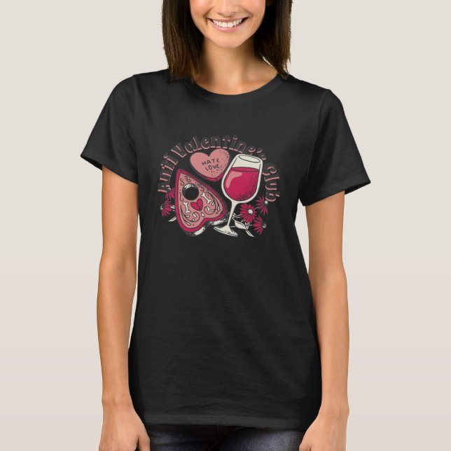 Camiseta Anti Valentine Valentine s Day Love Proof Darling  (Frente)
