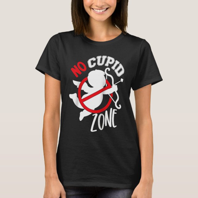 Camiseta Anti Valentines Day Cupid Hates Me Anti Cupid Vale (Frente)