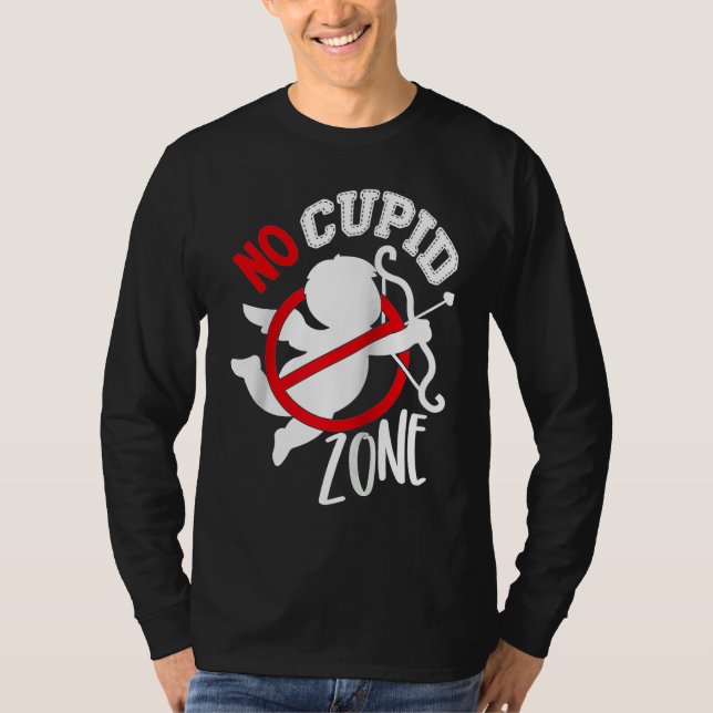 Camiseta Anti Valentines Day Cupid Hates Me Anti Cupid Vale (Frente)